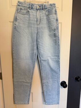 Light Wash High-Rise Women’s Jeans - Classic Light Blue curvy long